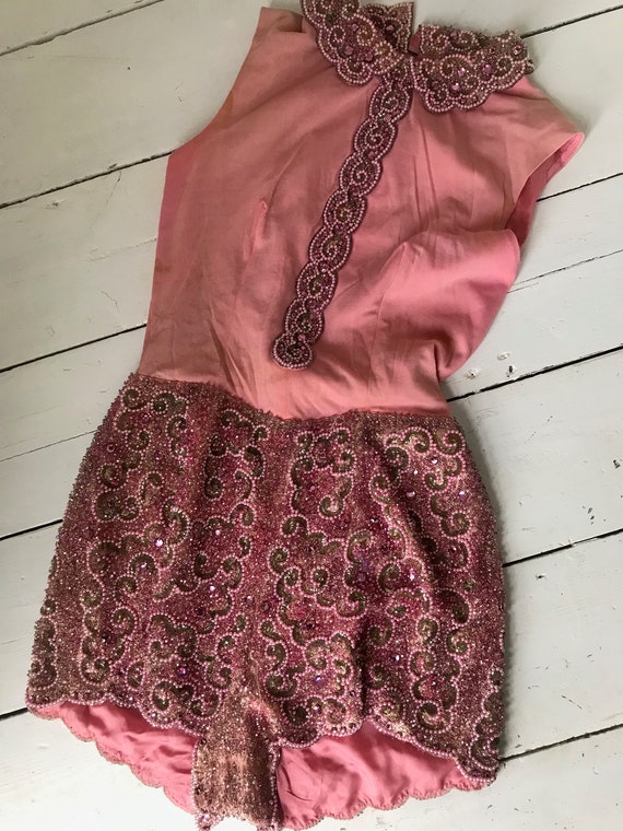 1950s beaded & embellished dancers costume