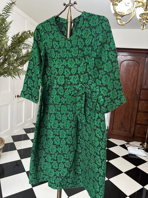 slim fit dress slacks Scarlet Lamé Green Maxi Dress | Love Cherish