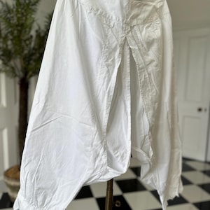 Victorian Edwardian winter split leg bloomers
