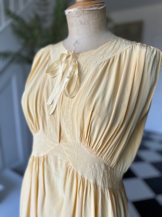 1940s Silk and Chiffon Slip main image 0