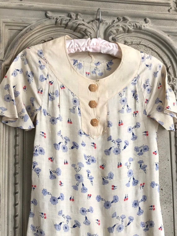 20s wild silk day dress