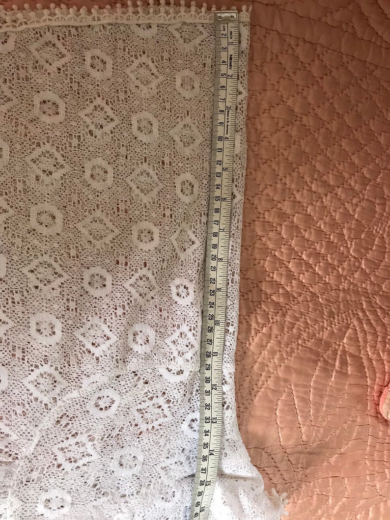 Vintage 30s batwing lace blouse