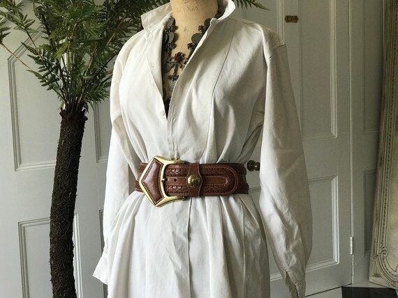 1890 -1910s Antique French linen smock shirt farme