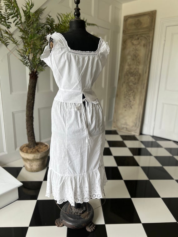 Victorian Edwardian skirt petticoat underskirt - image 8