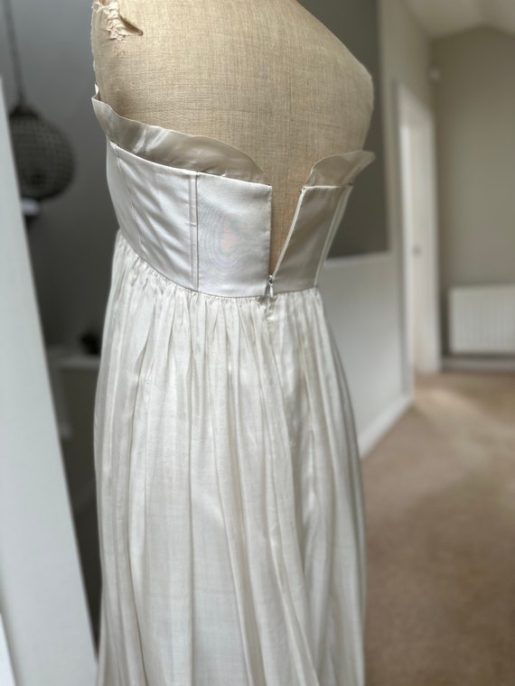 grecian silk dress