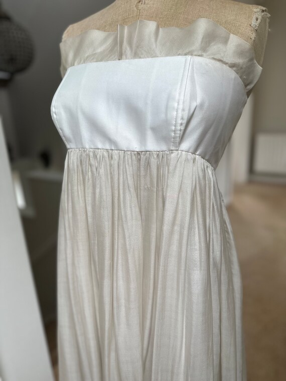 grecian silk dress