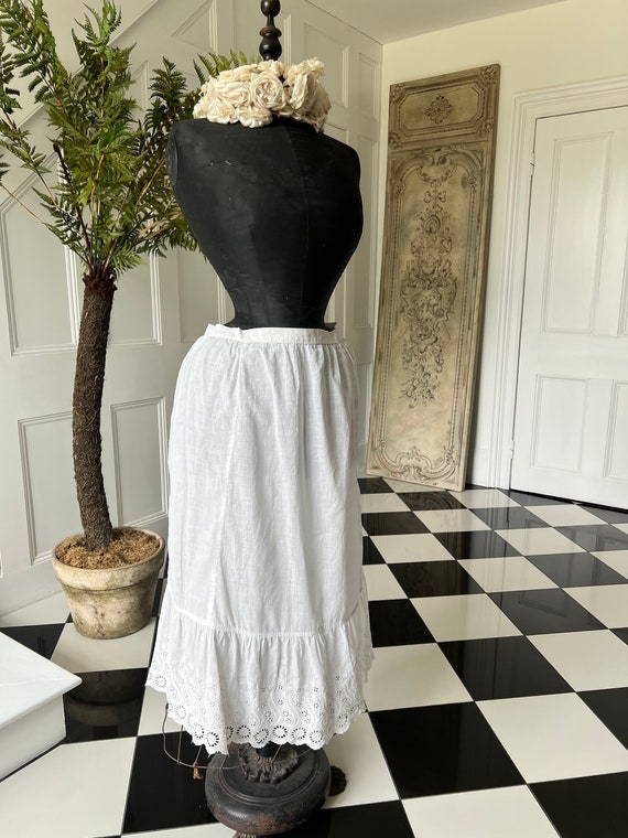 Victorian Edwardian skirt petticoat underskirt - image 10