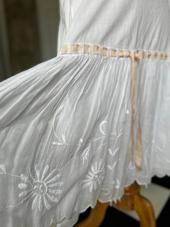 Edwardian 1910s skirt slip underskirt petticoat - image 3