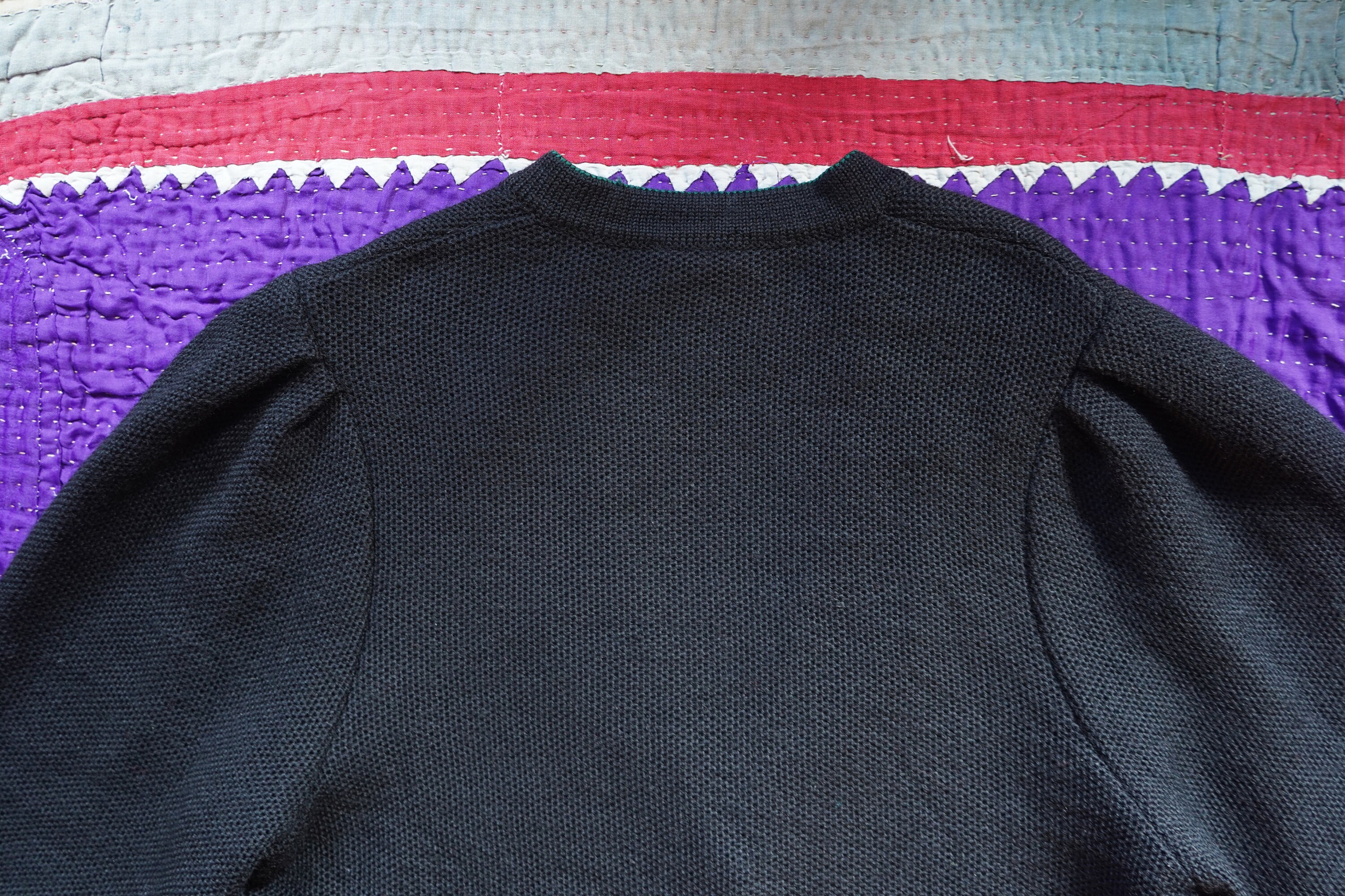 トップス 80s Mutton Sleeves Cardigan Vintage Embroidered Cardigan: 80s Does 40s Mutton Sleeve