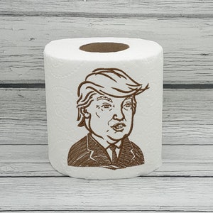 Donald Trump 3 Carta Igienica Ricamata