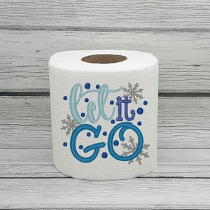 Carta igienica ricamata Let It Go