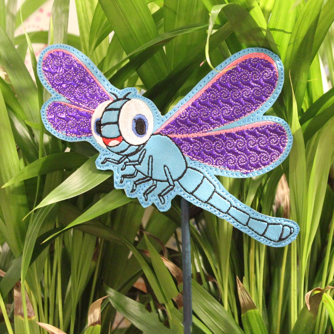 Dragonfly Garden Stake, Garden Decor, Plant Gift, New Home Gift, Plant