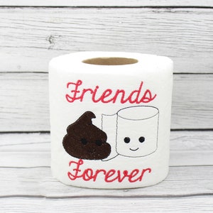 Carta igienica ricamata Friends Forever