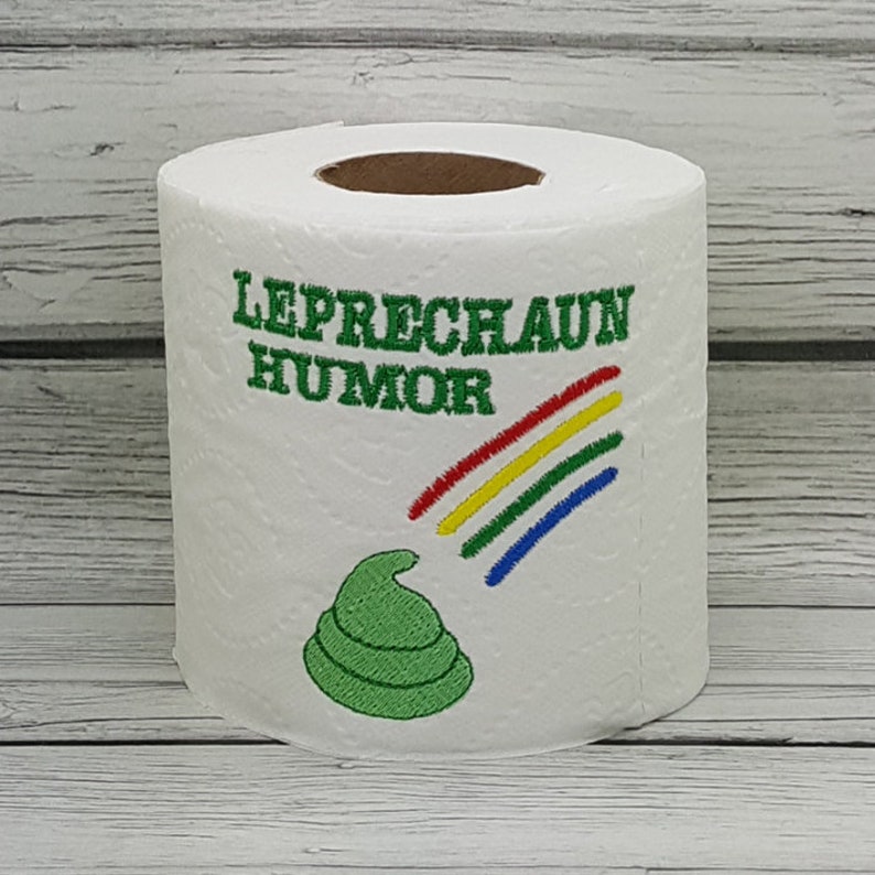 St Patricks Day embroidered toilet paper irish birthday Etsy