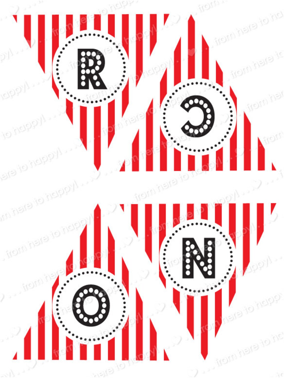 Popcorn Bar Party Printablespopcorn BAR Banner Etsy