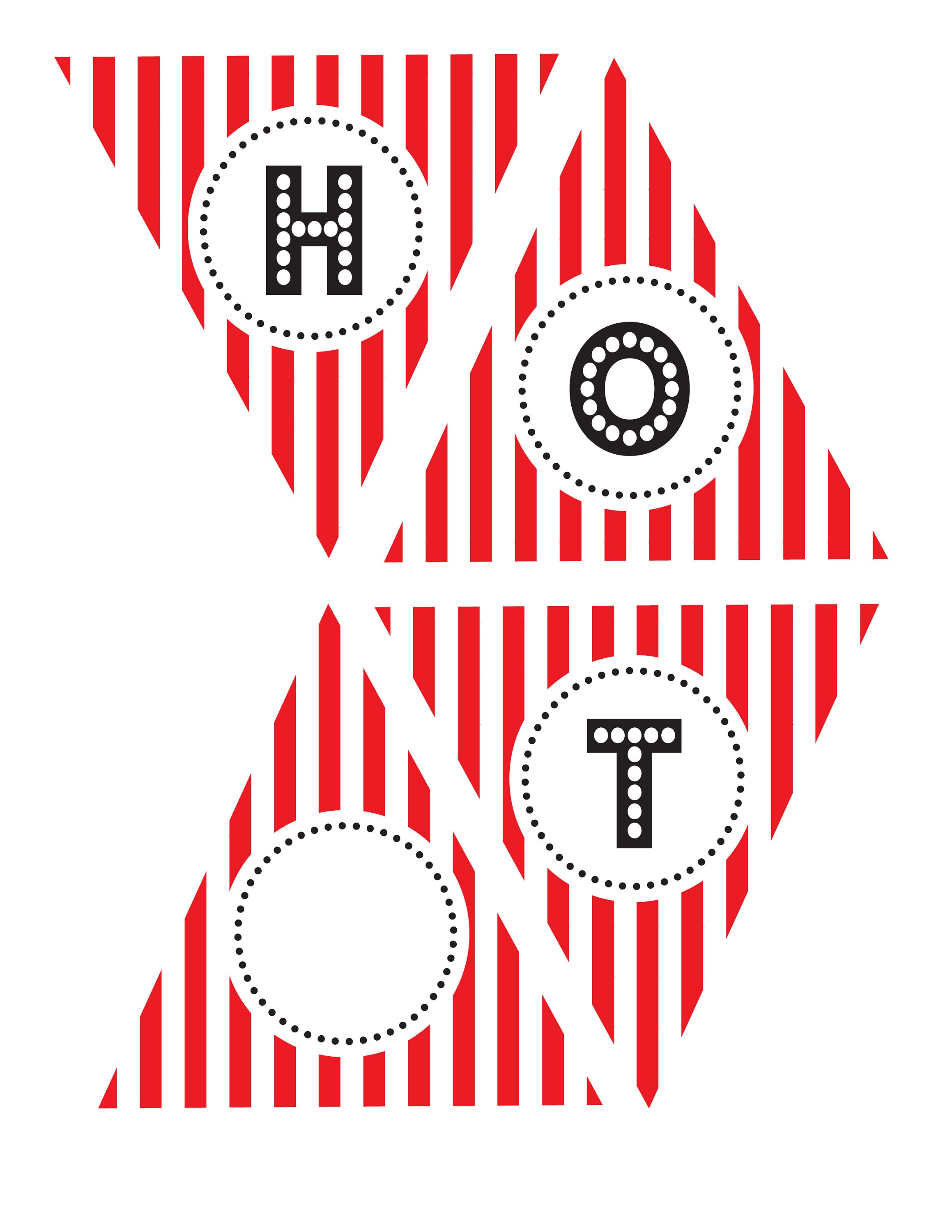 Hot Dog Bar Party Printables- Banner - Etsy