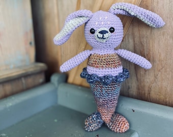 Mermaid Bunny Crochet Pattern