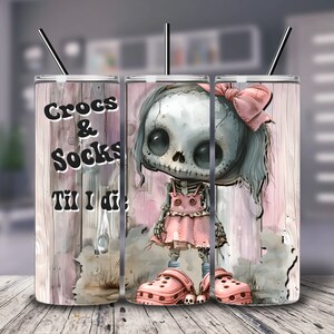 Macahel Women’s 2-Pack Pink Skull & Crossbones Socks – Striped, Mid Calf, Cotton Blend