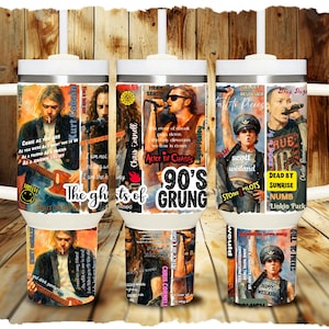 Ghosts of 90&#39;s Grunge 40 oz bekerverpakking: rockmuziekcadeau