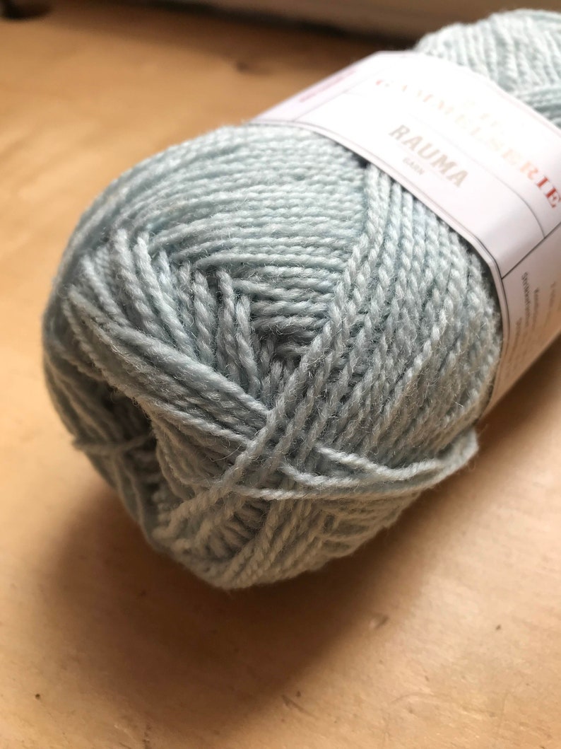 2 Ply Gammelserie in Light BLue by Rauma