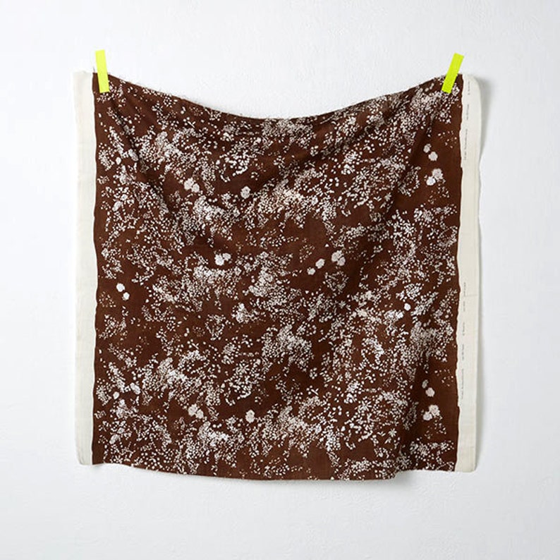 Nani Iro Lei Nani in Brown 100/% Cotton Double Gauze