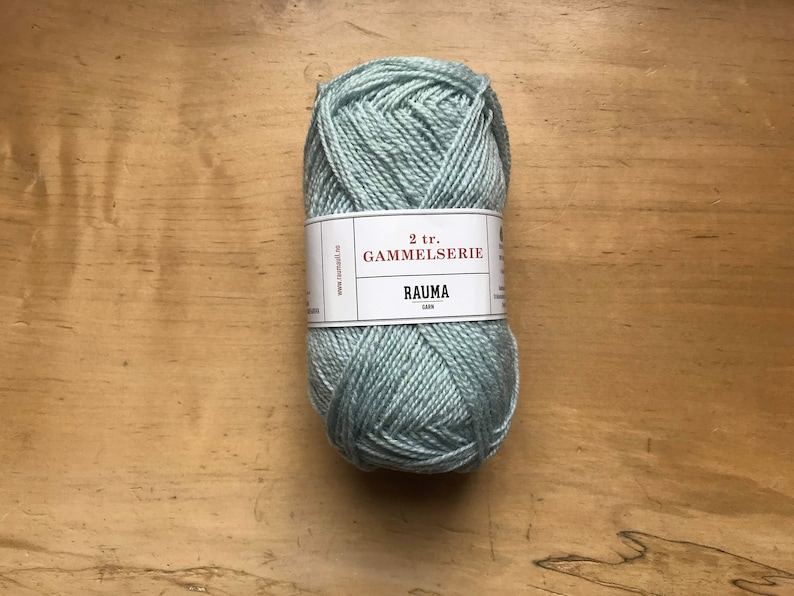 2 Ply Gammelserie in Light BLue by Rauma