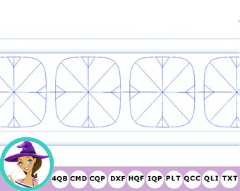 11" Bowl Cozy  for Long Arm Quilting Machine Design