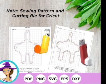 Proair and Ventolin Inhalers - Sewing Patterns and Cutting Machine Files