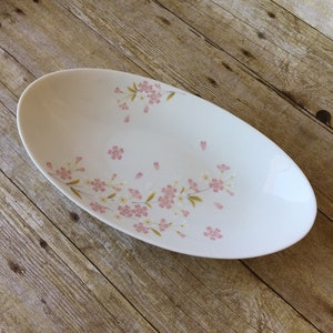 12 1/2&quot; Oval Japanese Serving Plate USED
