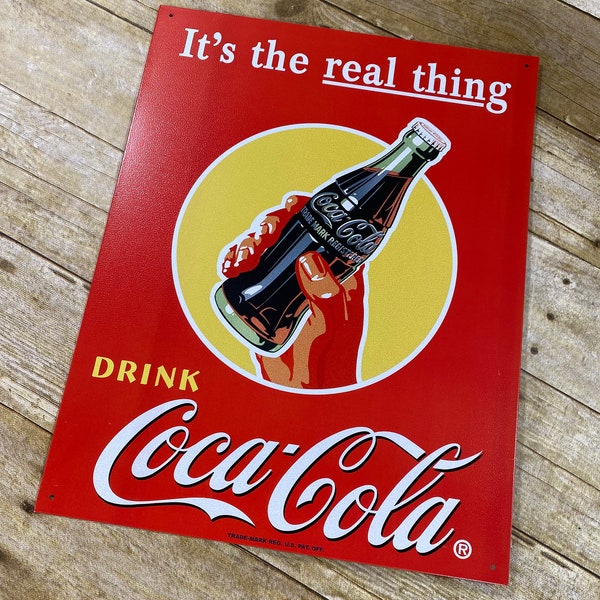 Vintage Style Coca Cola Sign - Etsy