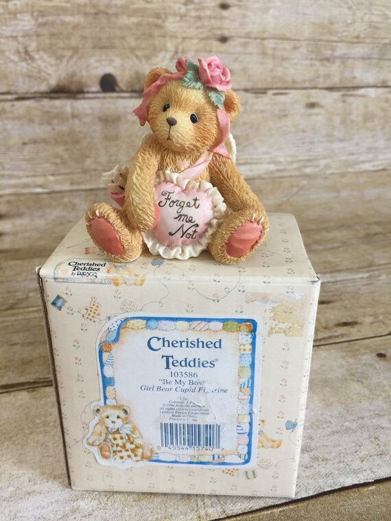 Girl Cupid 103586 Be My Bow Cherished Teddies