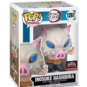 New Funko Pop! Demon Slayer Inosuke Hashibira 1261. Funko Targetcon Limited Edition Exclusive. Vinyl Figure.