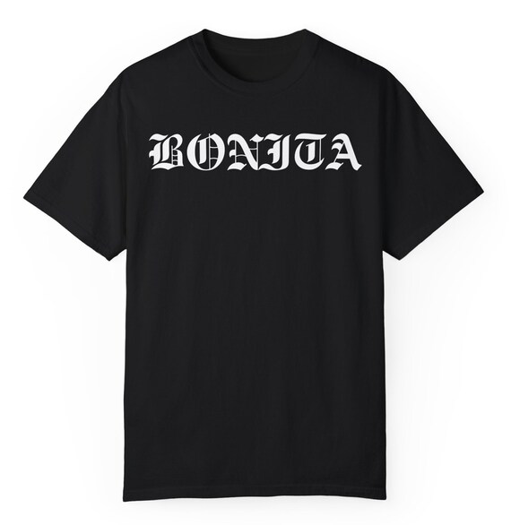 Bonita Chola Latina Camiseta unisex tenida de ropa en blanco y negro lindo y hermoso diseno ingles antiguo Etsy Espana