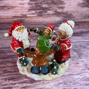 Vintage kerst kandelaar.