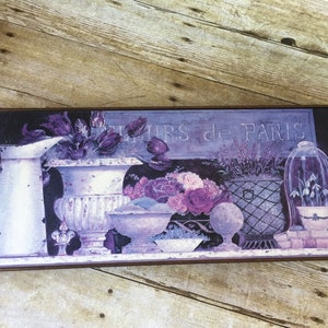 Vintage Look French Country Wall decor. Farm House Decor.