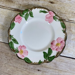 Vintage Franciscan Dinnerware Desert Rose Dessert Plate 6”