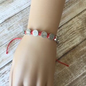 Pulsera de Proteccion de San Benito. Protection Bracelet with St. Benedict