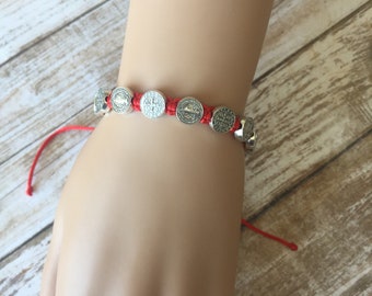Pulsera de Proteccion de San Benito. Protection Bracelet with St. Benedict