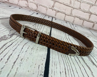 Boho Style Ceinture en cuir Brun 42 » Long Taille L