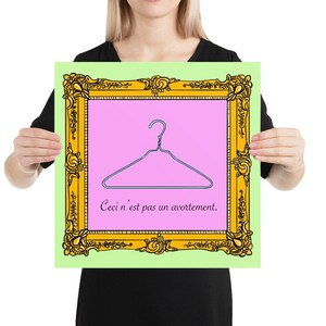 This Is Not an Abortion Photo paper poster