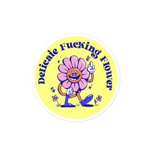 Delicate Flower Sticker
