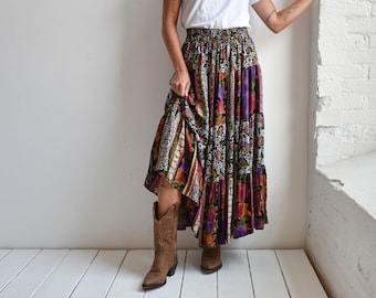 flowy retro skirts