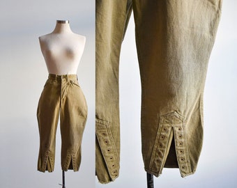 Vintage Olive Green BSA Jodhpurs