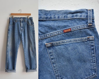 Vintage Light Wash Rustler Jeans 34