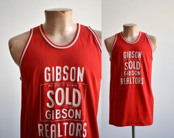 1970s Gibson Real Estate Tank Top