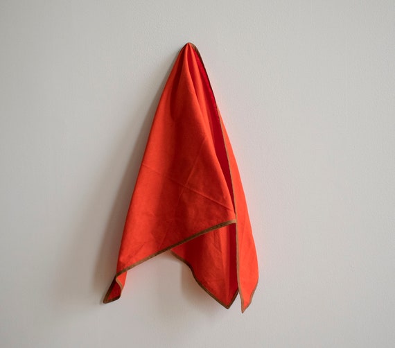 Vintage Cotton Bandana / Vintage Boy Scouts Bandan