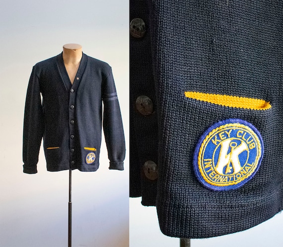Vintage 1950s Varsity Sweater / Vintage Letterman