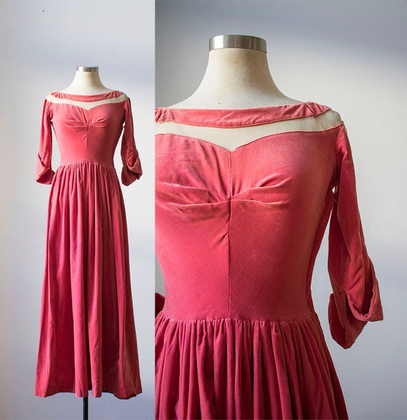 velour party dress
