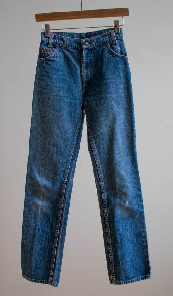 Vintage 1970s Levis / High Waisted Jeans / Vintag… - image 2