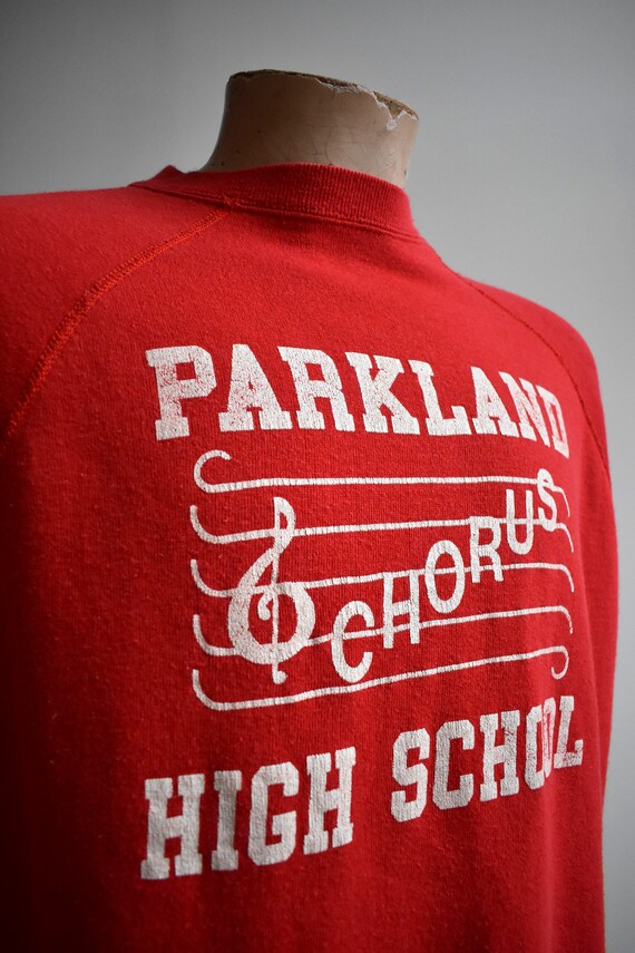 1980s High School Chorus Raglan - image 3